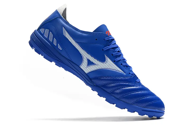 Mizuno Morelia Wave Cup Classic TF - Blue/Electric Blue/Navy Blue