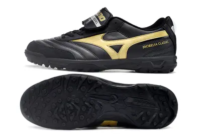 Mizuno Morelia Classic TF - Black/Gold/Black