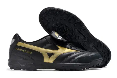 Mizuno Morelia Classic TF - Black/Gold/Black
