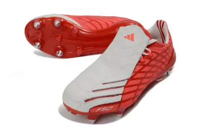 Adidas F50 Spider Elite SG Soft Ground Soccer Cleats - Red/Vibrant Red/Neutral Grey