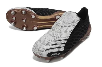 Adidas F50 Spider Elite SG Soft Ground Soccer Cleats - Black/Silver/Grey
