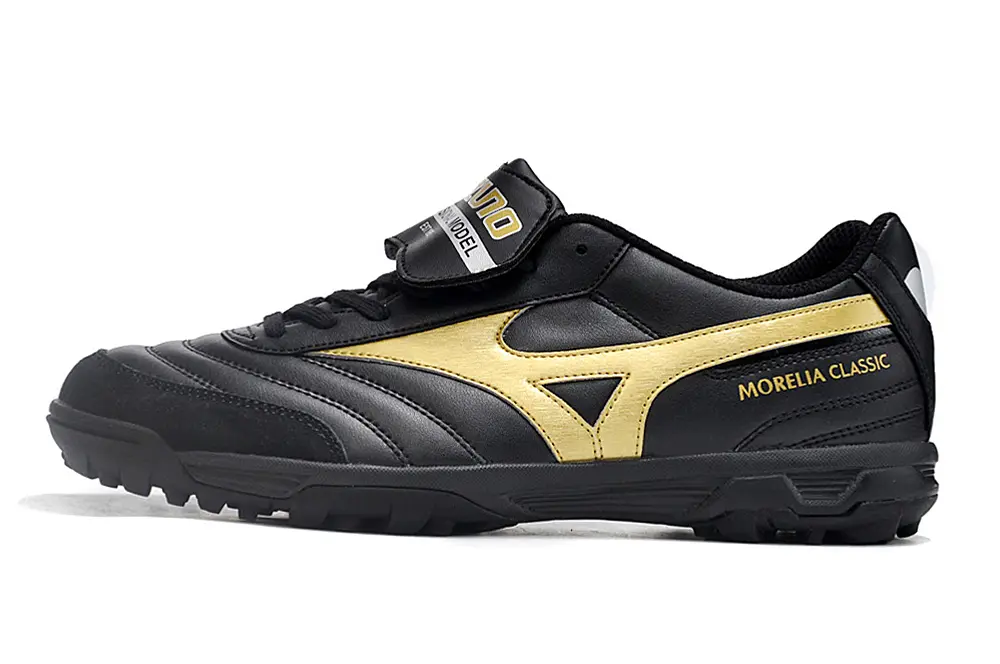 Mizuno Morelia Classic TF - Black/Gold/Black