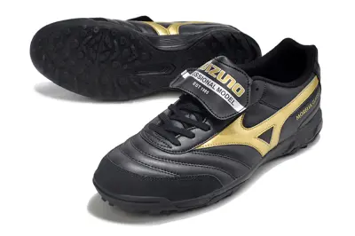 Mizuno Morelia Classic TF - Black/Gold/Black