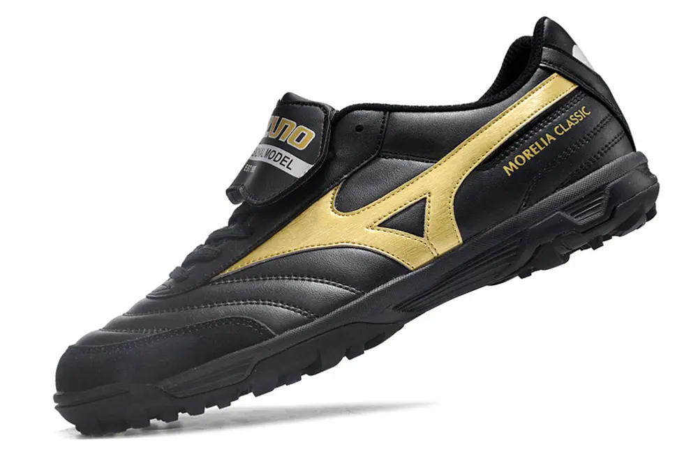 Mizuno Morelia Classic TF - Black/Gold/Black