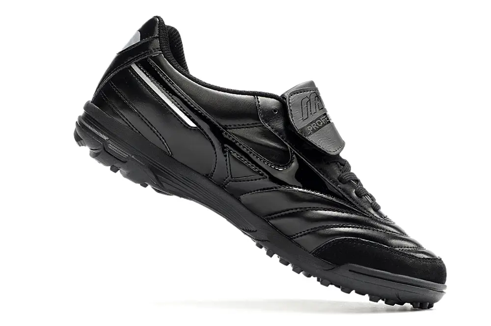 Mizuno Morelia Classic TF - Black/Midnight Black/Jet Black