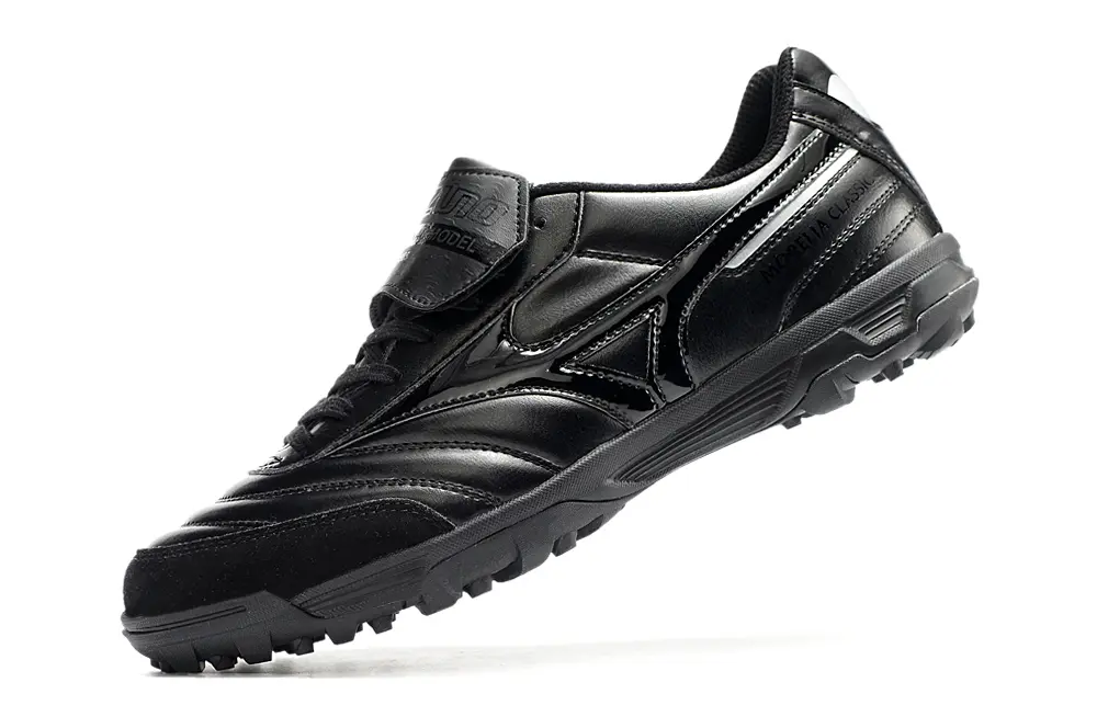 Mizuno Morelia Classic TF - Black/Midnight Black/Jet Black