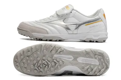 Mizuno Morelia Classic TF - White/Silver/Light Gray