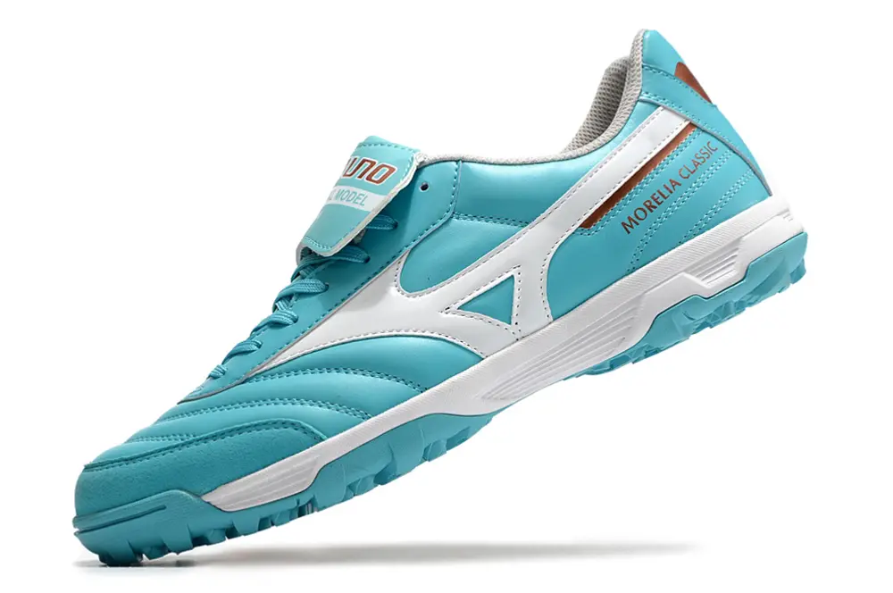 Mizuno Morelia Classic TF - Turquoise/Cool Breeze/White Accents