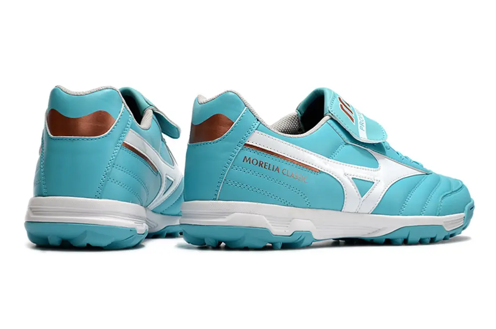 Mizuno Morelia Classic TF - Turquoise/Cool Breeze/White Accents