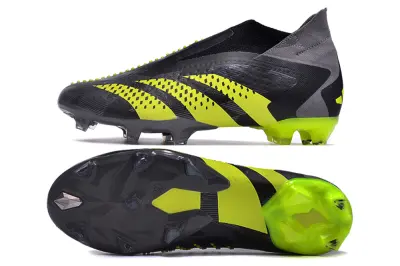 Adidas Predator Accuracy+ Laceless FG - Yellow/Electric Yellow/Shaded Black