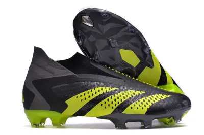 Adidas Predator Accuracy+ Laceless FG - Yellow/Electric Yellow/Shaded Black