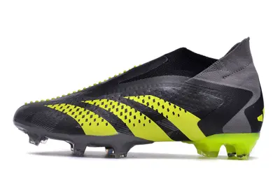 Adidas Predator Accuracy+ Laceless FG - Yellow/Electric Yellow/Shaded Black