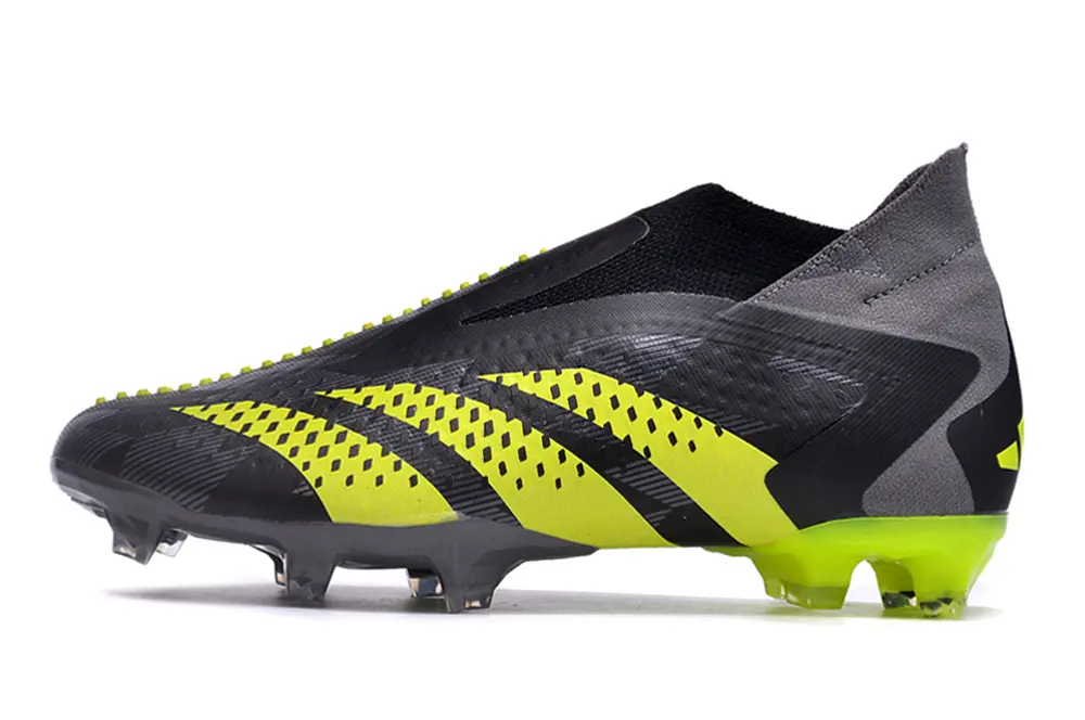 Adidas Predator Accuracy+ Laceless FG - Yellow/Electric Yellow/Shaded Black