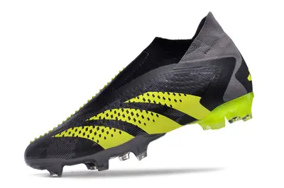 Adidas Predator Accuracy+ Laceless FG - Yellow/Electric Yellow/Shaded Black