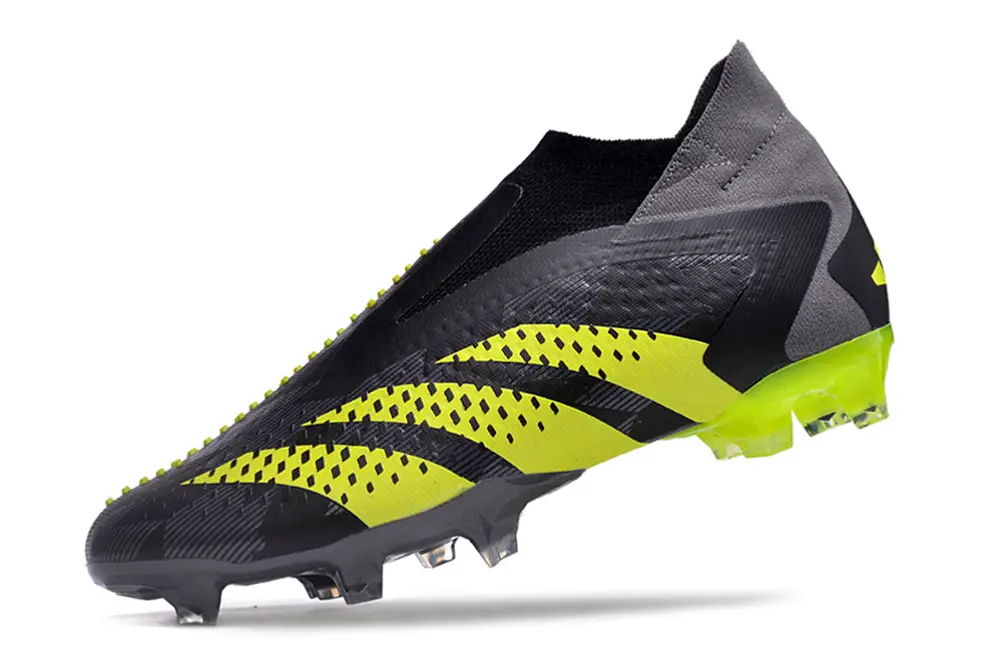 Adidas Predator Accuracy+ Laceless FG - Yellow/Electric Yellow/Shaded Black