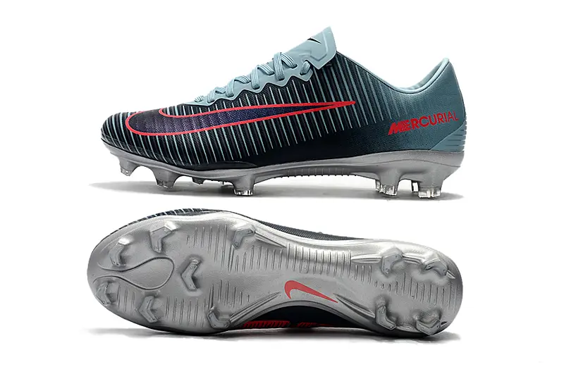 Nike Mercurial Vapor 11 FG - Blue/Electric Blue/Crimson Red