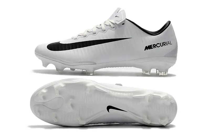 Nike Mercurial Vapor 11 FG - White/Pure White/Carbon Black