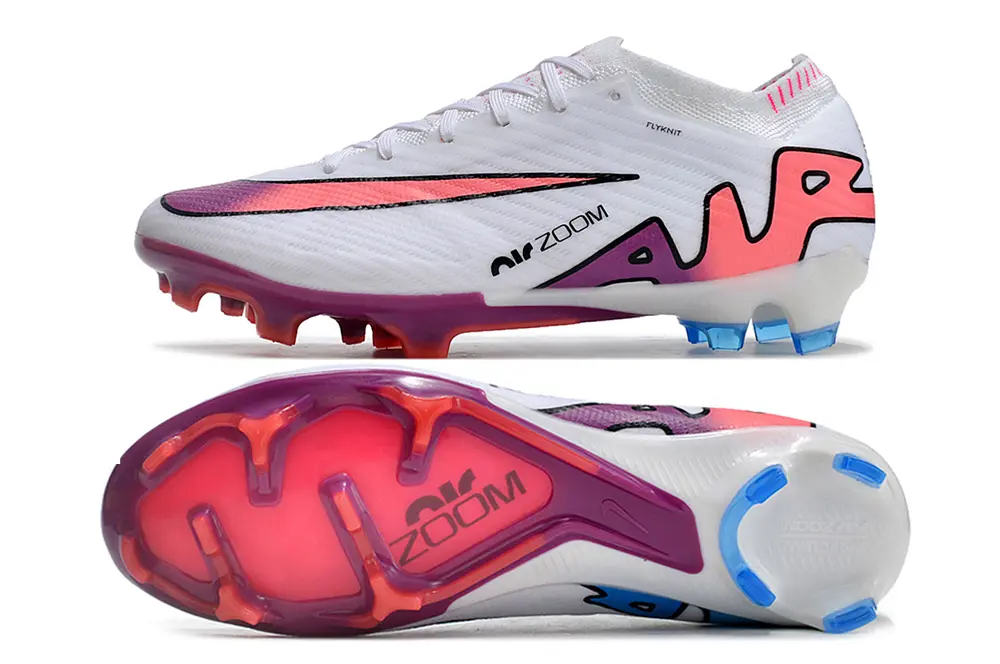 Nike Air Zoom Mercurial Vapor 15 Elite FG - White/Vibrant Pink/Soft Purple