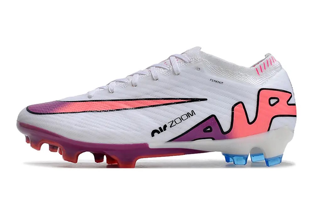 Nike Air Zoom Mercurial Vapor 15 Elite FG - White/Vibrant Pink/Soft Purple