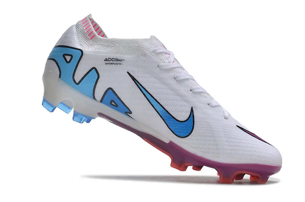 Nike Air Zoom Mercurial Vapor 15 Elite FG - White/Vibrant Pink/Soft Purple