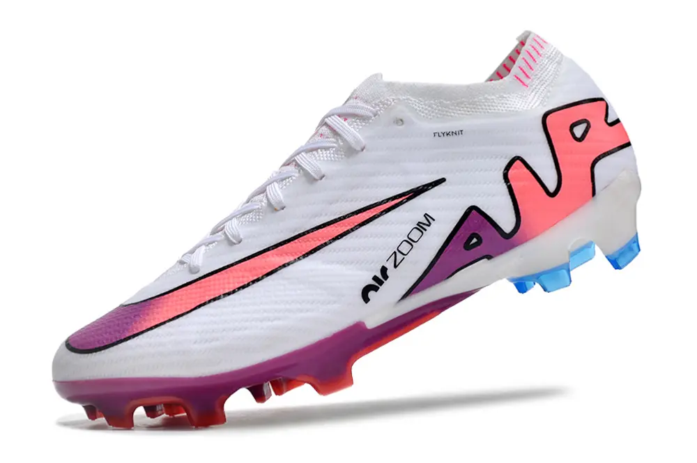 Nike Air Zoom Mercurial Vapor 15 Elite FG - White/Vibrant Pink/Soft Purple