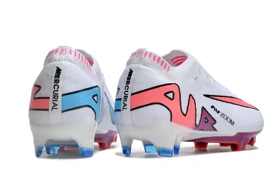 Nike Air Zoom Mercurial Vapor 15 Elite FG - White/Vibrant Pink/Soft Purple
