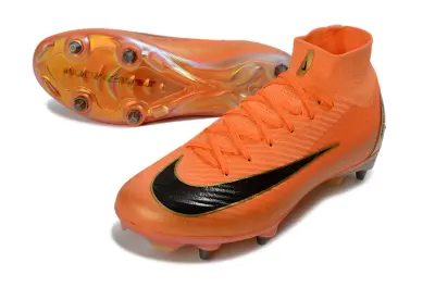 Nike Air Zoom Superfly 10 Elite SG Soft Ground Soccer Cleats - Orange/Fiery Sunset/Black Shadow