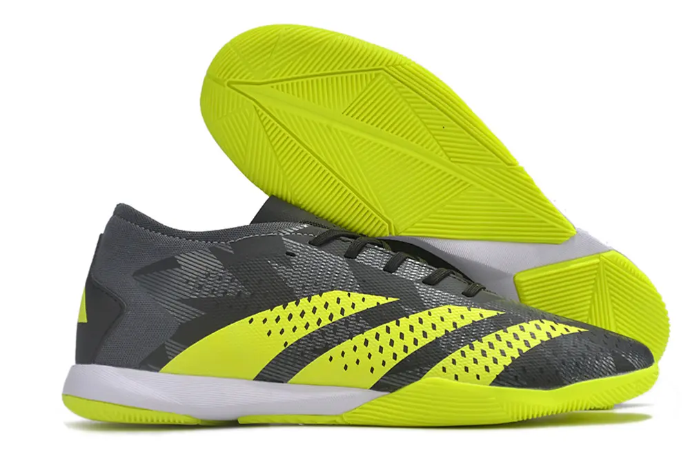 Adidas Predator Accuracy.3 IC - Black/Electric Yellow/Charcoal Gray