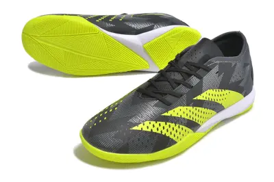 Adidas Predator Accuracy.3 IC - Black/Electric Yellow/Charcoal Gray