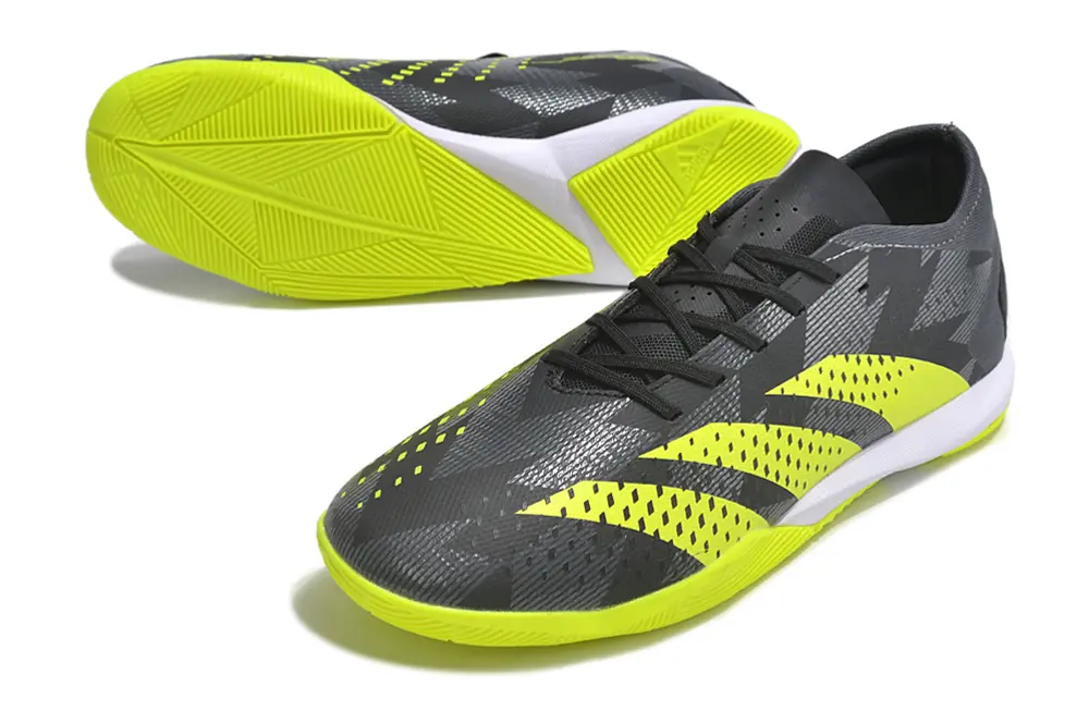 Adidas Predator Accuracy.3 IC - Black/Electric Yellow/Charcoal Gray
