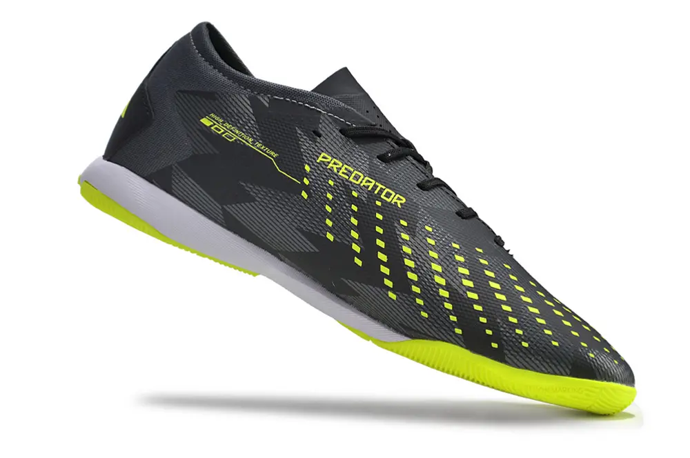 Adidas Predator Accuracy.3 IC - Black/Electric Yellow/Charcoal Gray