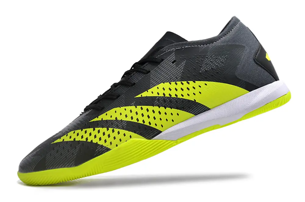 Adidas Predator Accuracy.3 IC - Black/Electric Yellow/Charcoal Gray