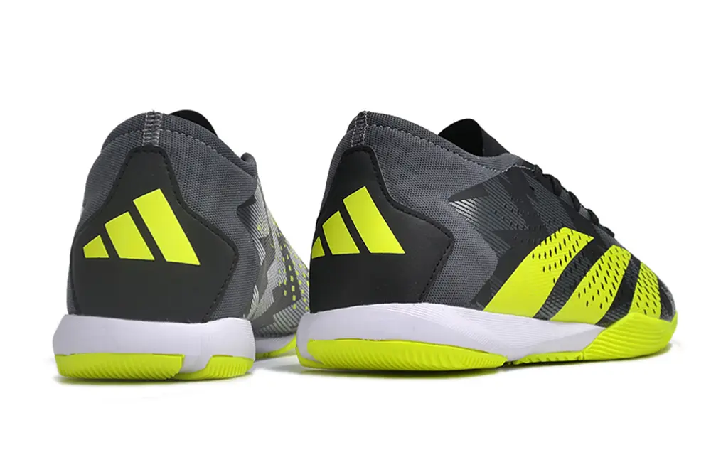 Adidas Predator Accuracy.3 IC - Black/Electric Yellow/Charcoal Gray