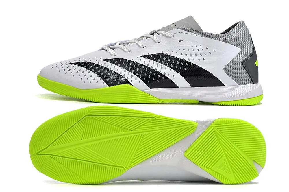 Adidas Predator Accuracy.3 IC - White/Electric Green/Black