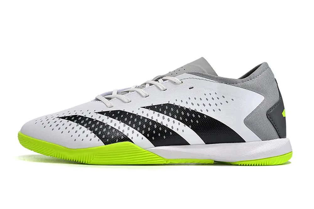 Adidas Predator Accuracy.3 IC - White/Electric Green/Black
