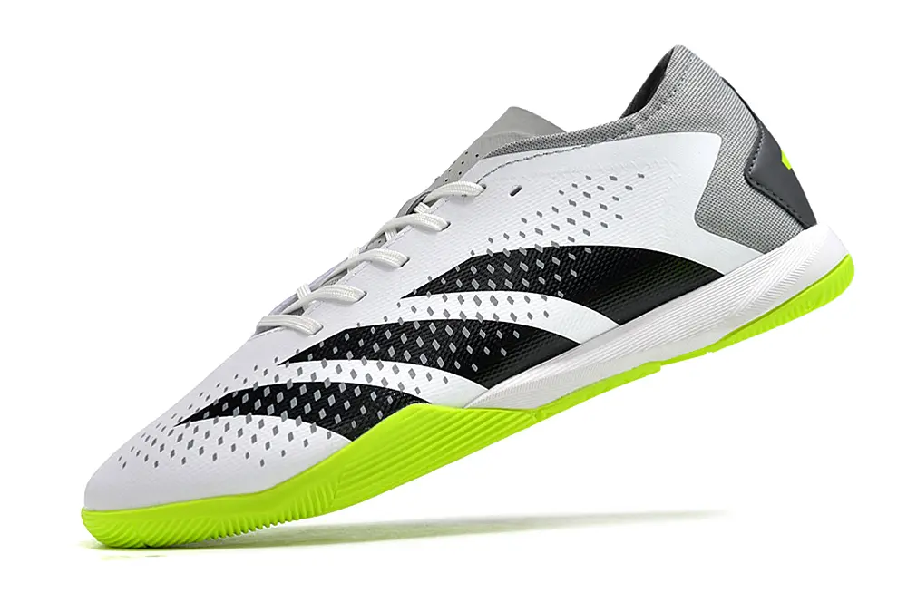 Adidas Predator Accuracy.3 IC - White/Electric Green/Black