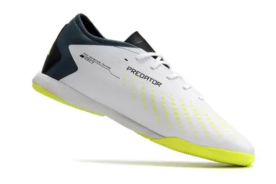 Adidas Predator Accuracy.3 IC - White/Electric Yellow/Deep Aqua