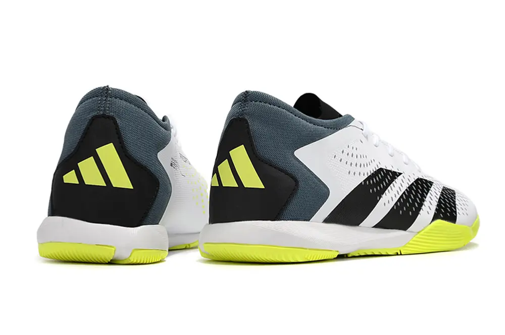 Adidas Predator Accuracy.3 IC - White/Electric Yellow/Deep Aqua