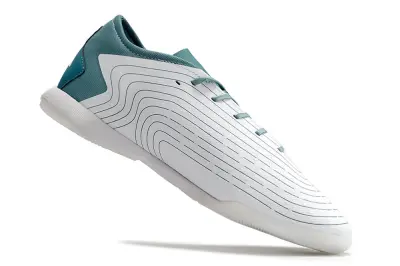 Adidas Predator Accuracy.3 IC - White/Soft Teal/Cool Gray