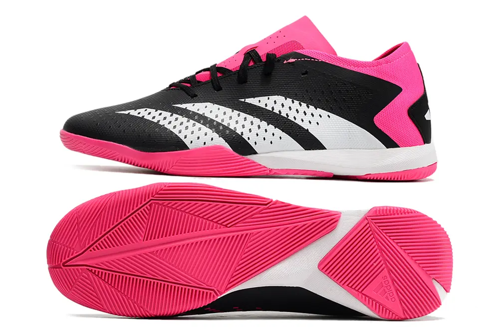 Adidas Predator Accuracy.3 IC - Black/Neon Pink/White