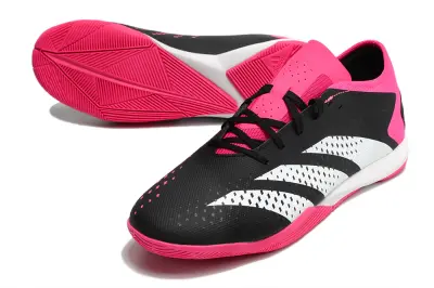 Adidas Predator Accuracy.3 IC - Black/Neon Pink/White