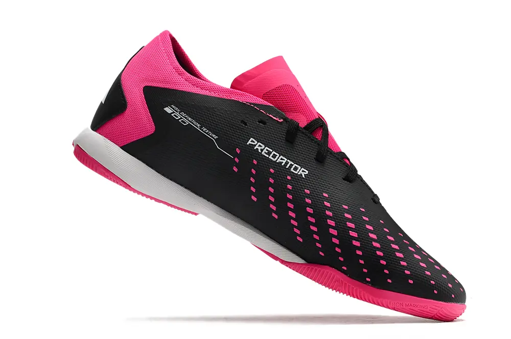 Adidas Predator Accuracy.3 IC - Black/Neon Pink/White