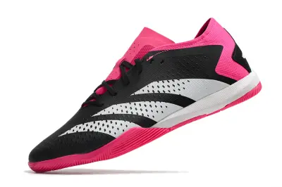 Adidas Predator Accuracy.3 IC - Black/Neon Pink/White