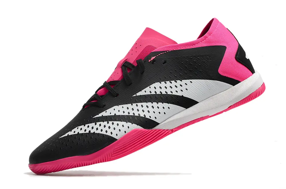Adidas Predator Accuracy.3 IC - Black/Neon Pink/White