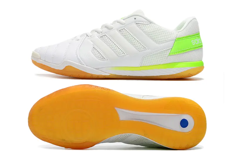 Adidas Top Sala IC - White/Lime Green/Orange