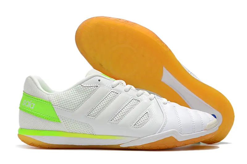 Adidas Top Sala IC - White/Lime Green/Orange