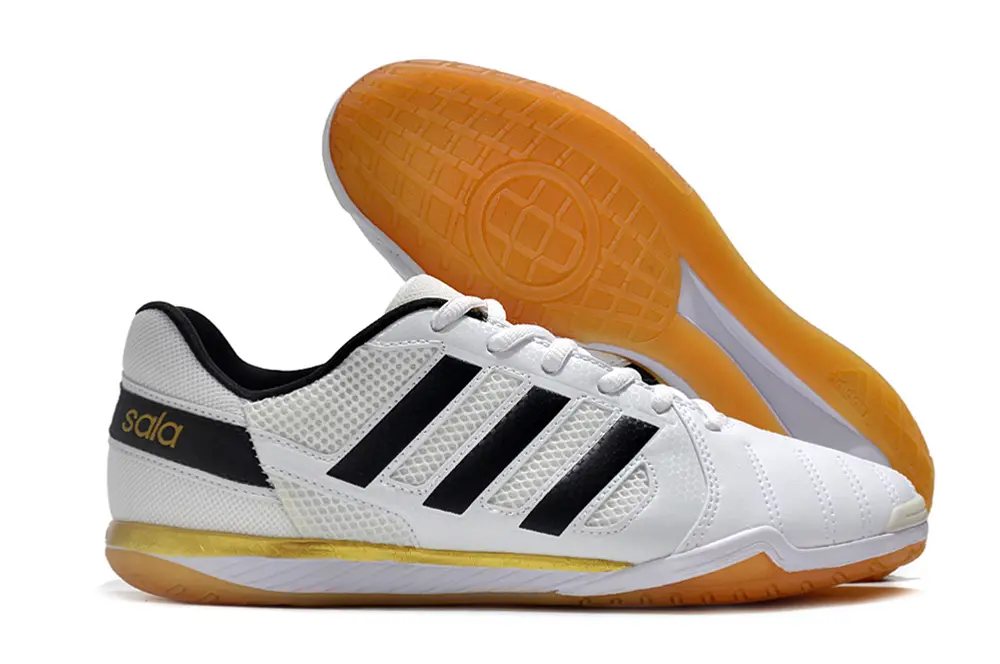Adidas Top Sala IC - White/Classic Black/Golden Yellow