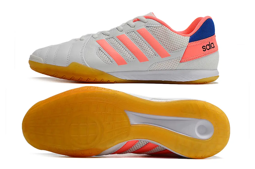 Adidas Top Sala IC - White/Neon Pink/Blue