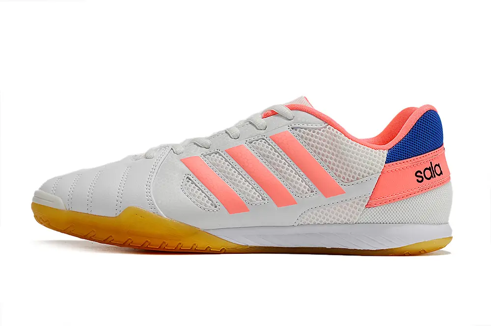 Adidas Top Sala IC - White/Neon Pink/Blue