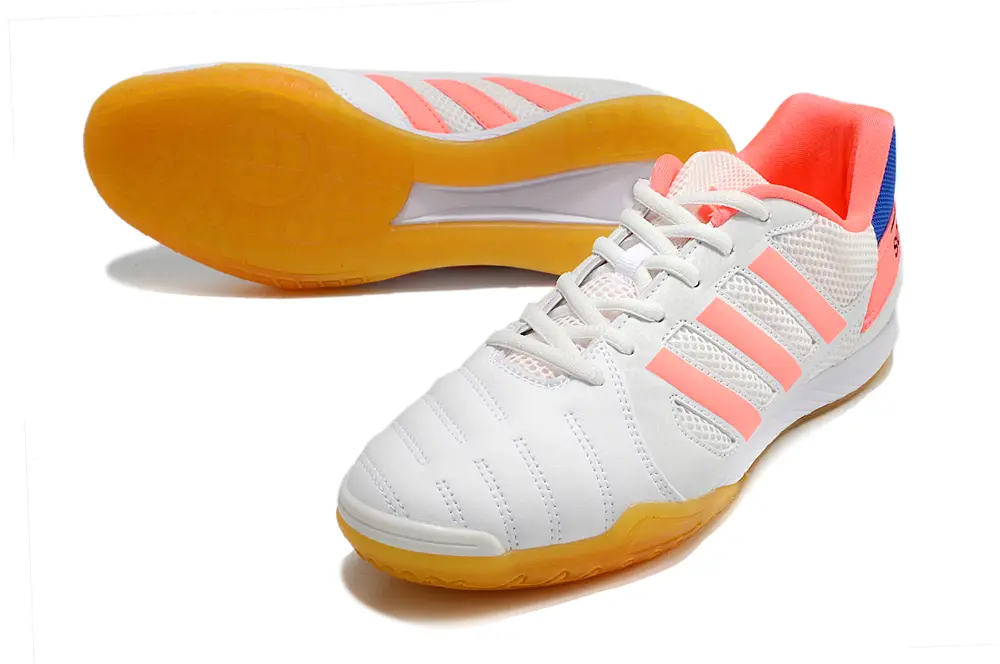 Adidas Top Sala IC - White/Neon Pink/Blue